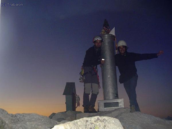 Y ya pensando en el gélido vivac