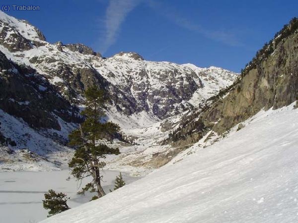 La presa de Cavallers y el mundo del hielo horizontal