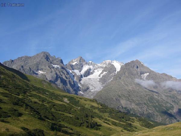 La Meije Oriental desde el Coll de Lautaret