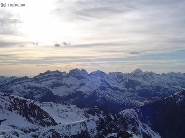 El Aspe desde la cima del Anayet