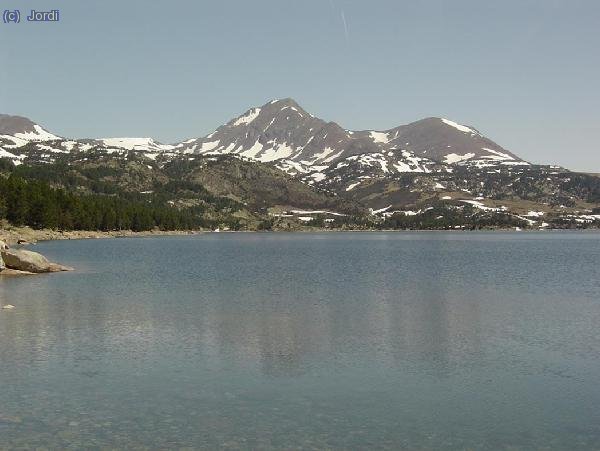Puig Peric desde les Bulloses. Empezamos