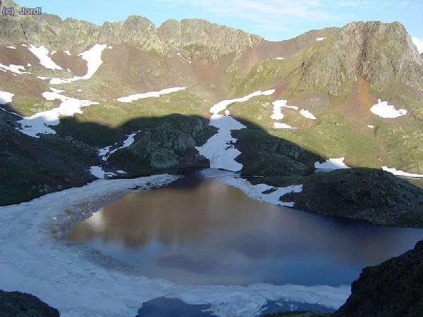 Estany de Baiau, subiendo a la portella
