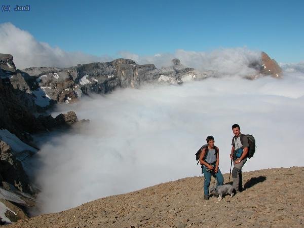 Circo Gavarnie bajo la niebla