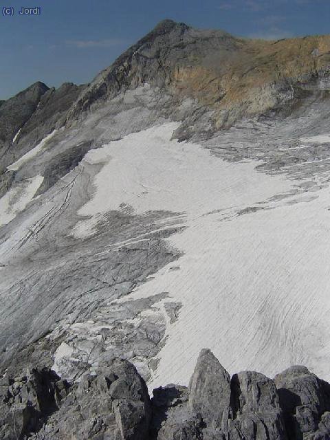 Glaciar Ossue desde Petit Vignemale