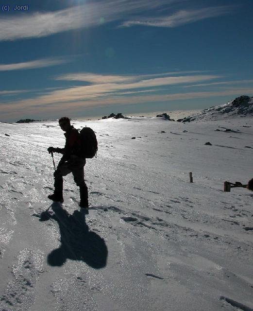 Contraluz en el collado