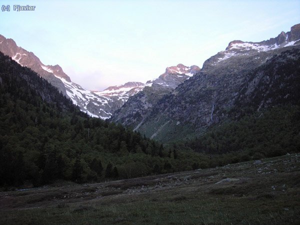 Salida a las 6:30 h, el pico al fondo
