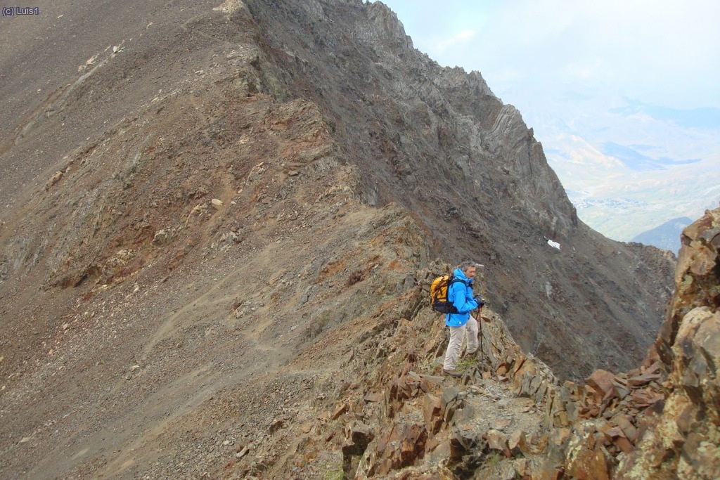 Iniciamos la subida al Algas Norte.