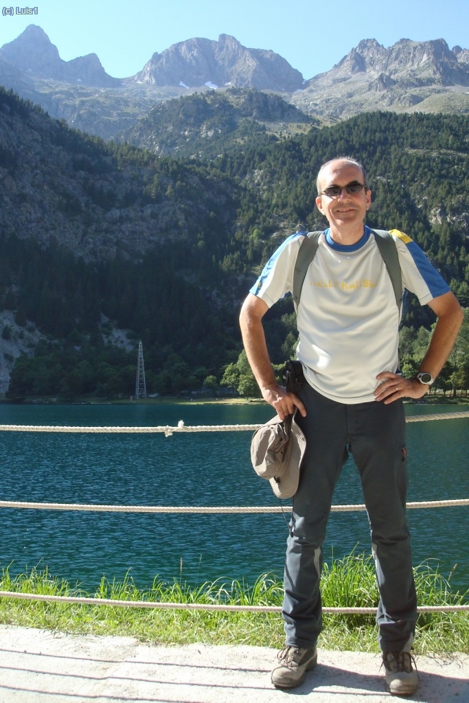 Ya de vuelta en el Balneario de Panticosa tras diez horas de actividad.