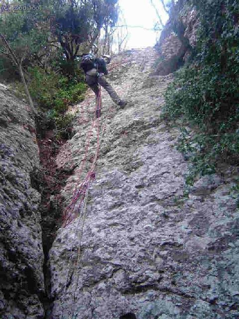 zodiaco en el rápel que me dio miedo comenzar ...