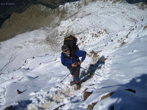 Aproximació al refugi Tête Rousse