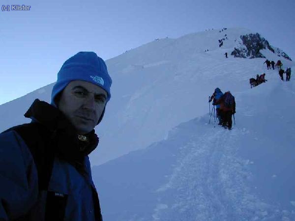 Fred i la sol.litud de l´alta muntanya...