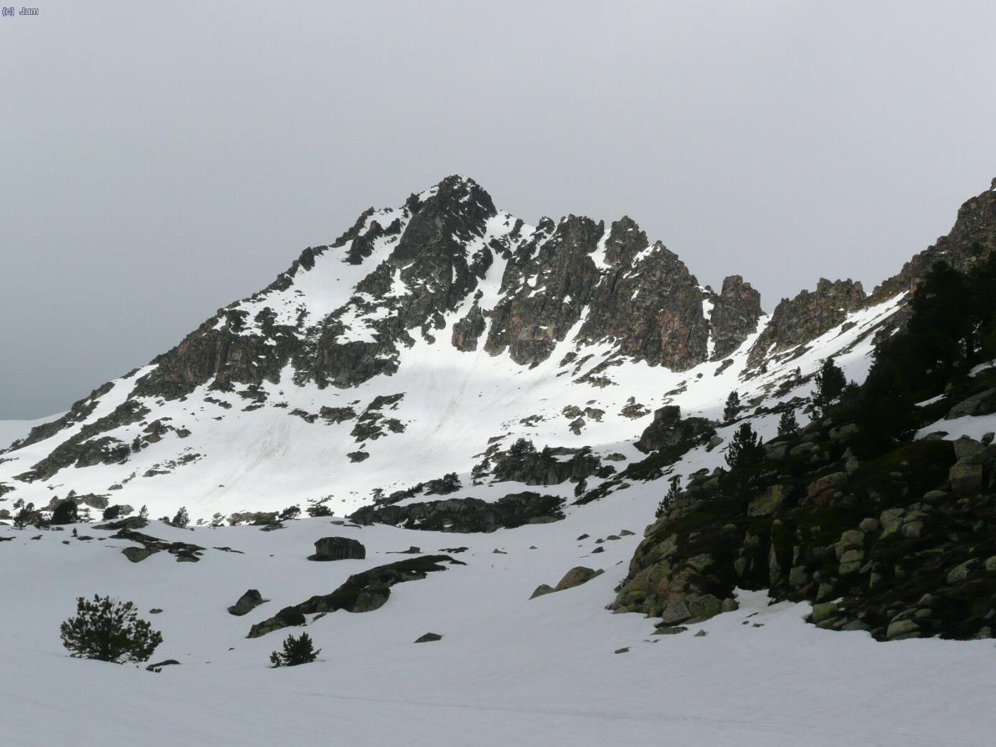 El pic Alt del Cubil.