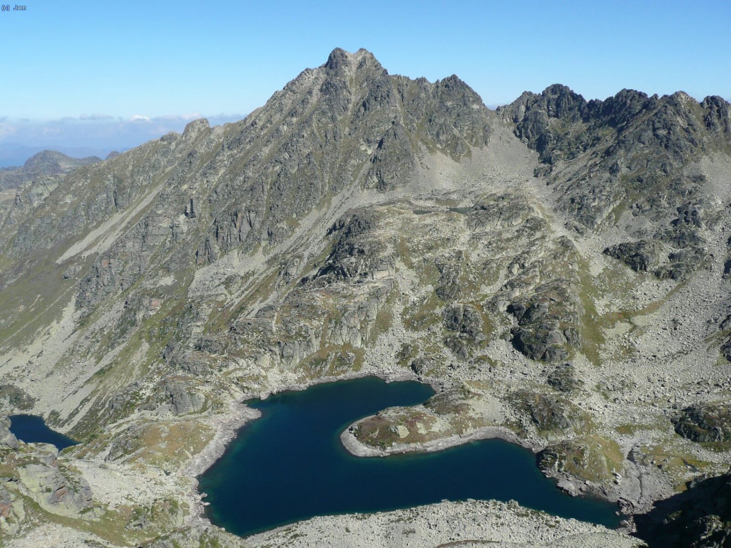 El Rulhe i els Estanys francesos de Juclar.