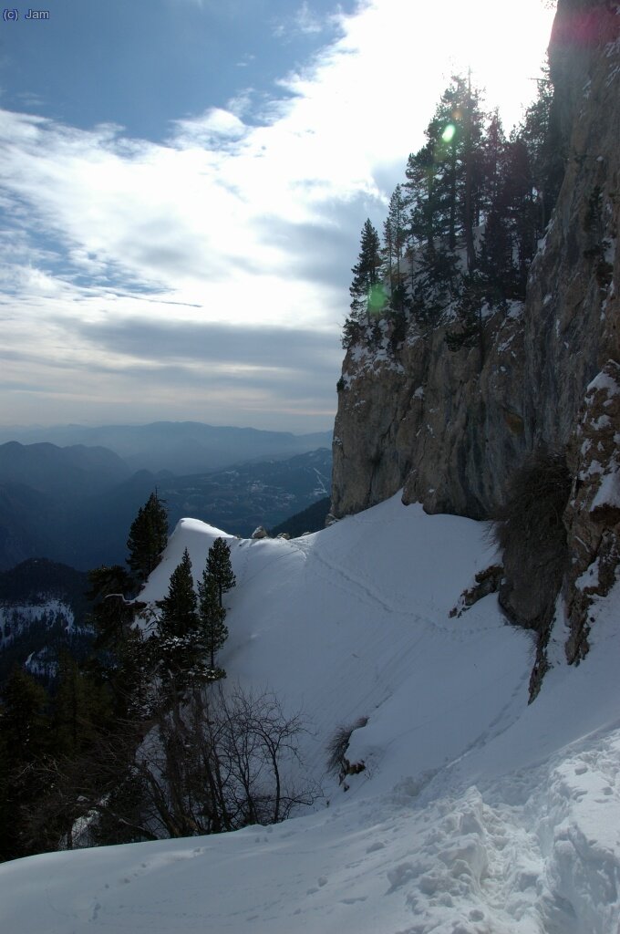Aqu&iacute; vista des de l’altre punta.

