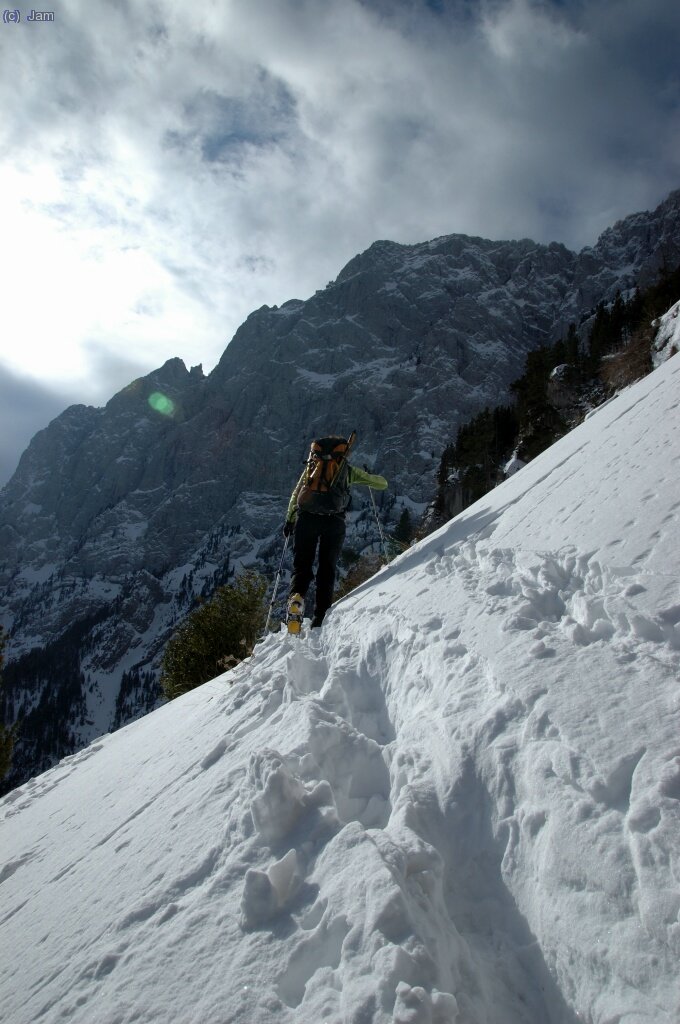 Molta neu tota l’estona