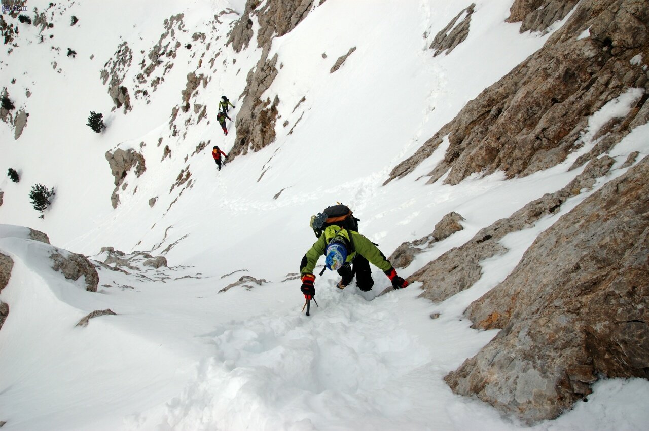 Un altre petita canaleta de neu