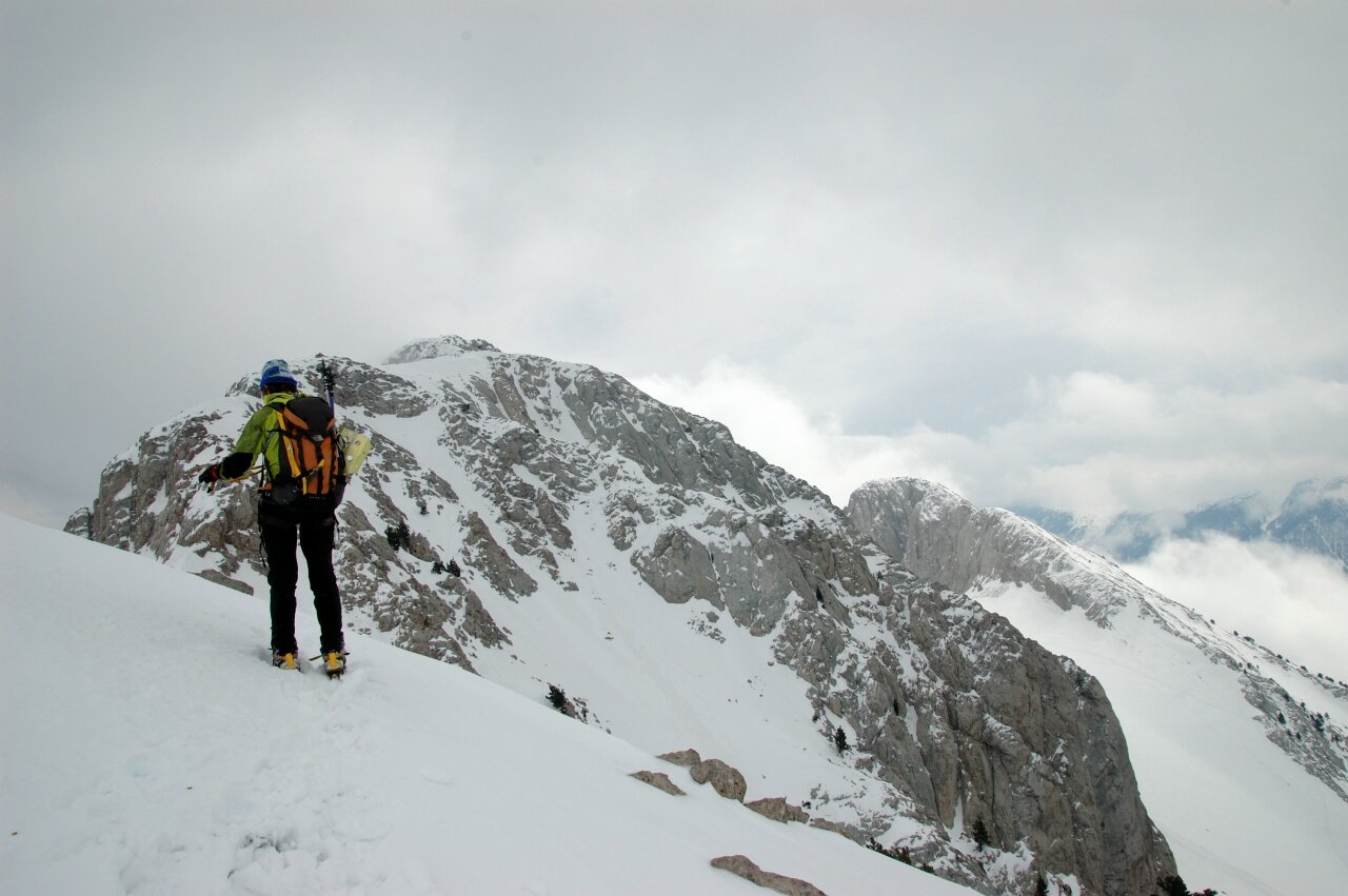 Som al Cim Nord, mes enll&agrave; el Pollego Superior
