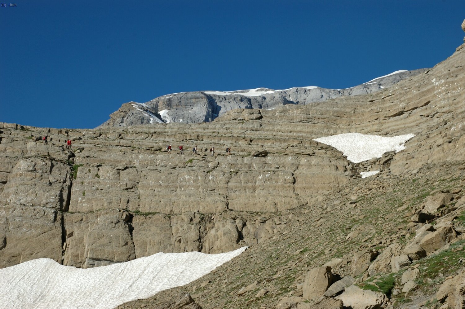 Aqu&iacute; el tenim, es poden veure alguns companys que ja baixen
