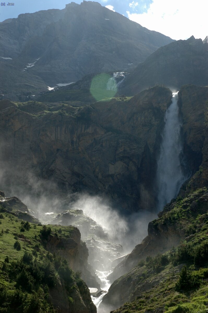 I aqui la cascada mes gran.