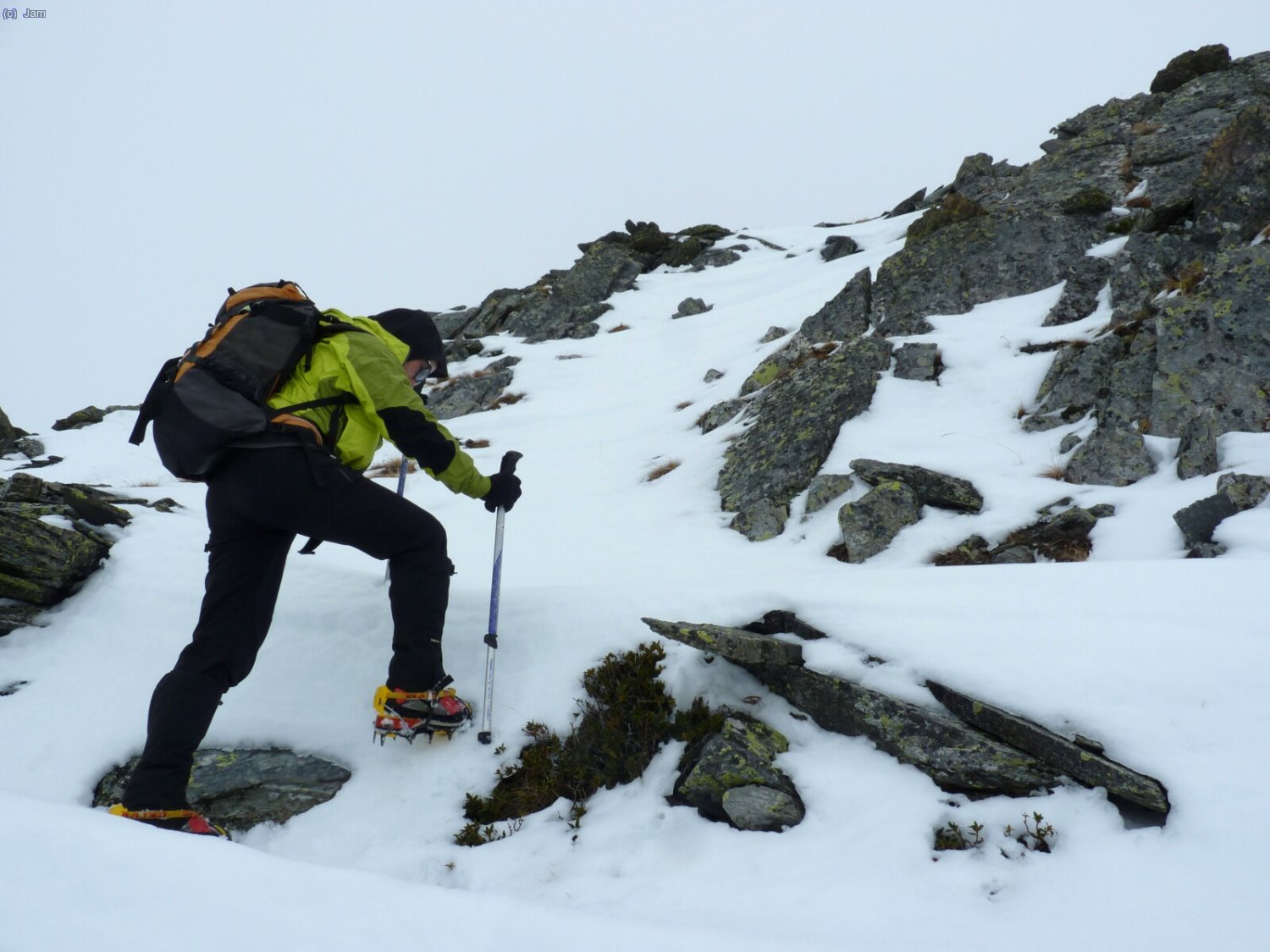 Superada la portella enfilem cap amunt.