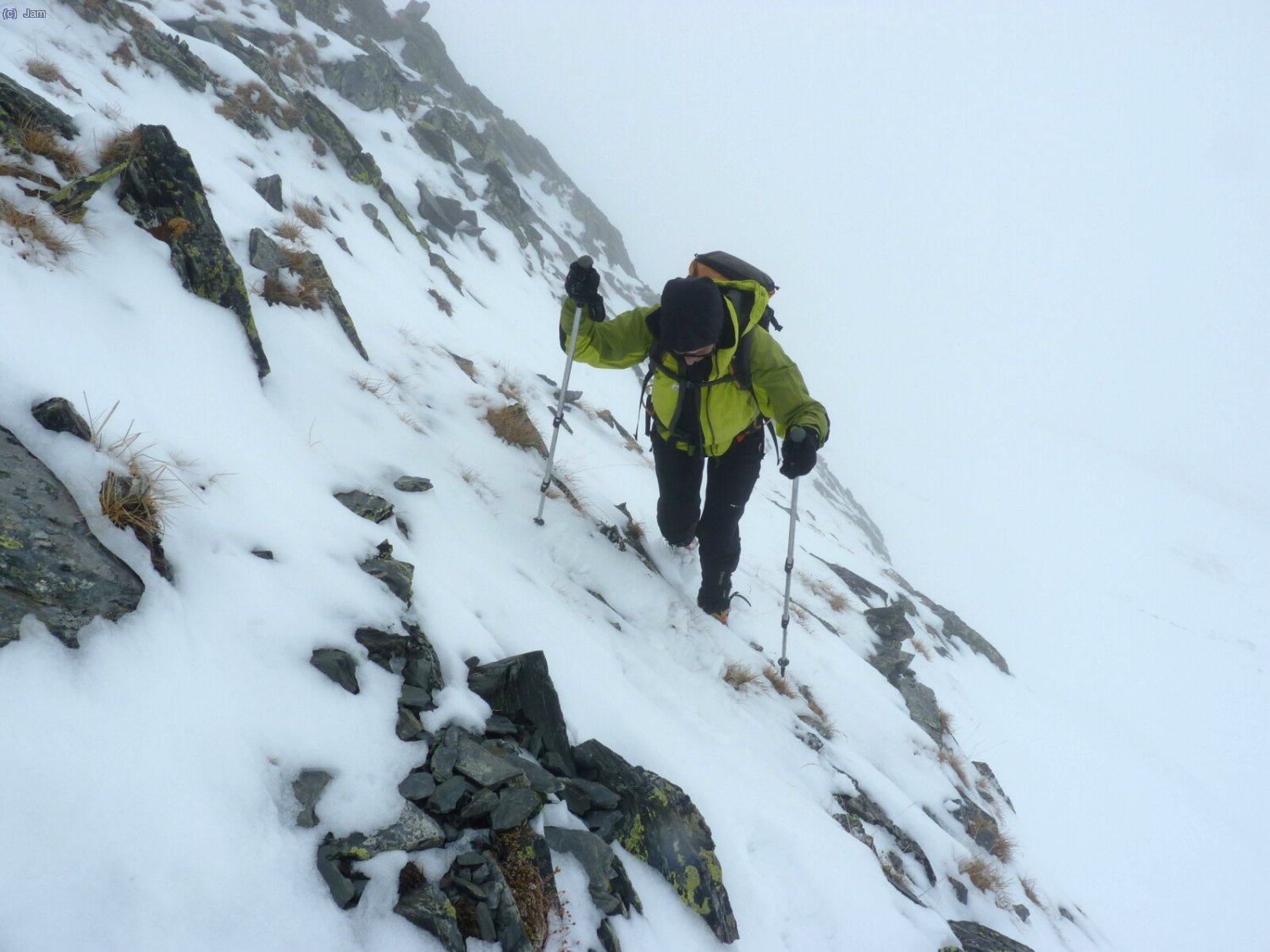 Pero seguim pujant buscant el cim, sense tenir ni idea on era.
