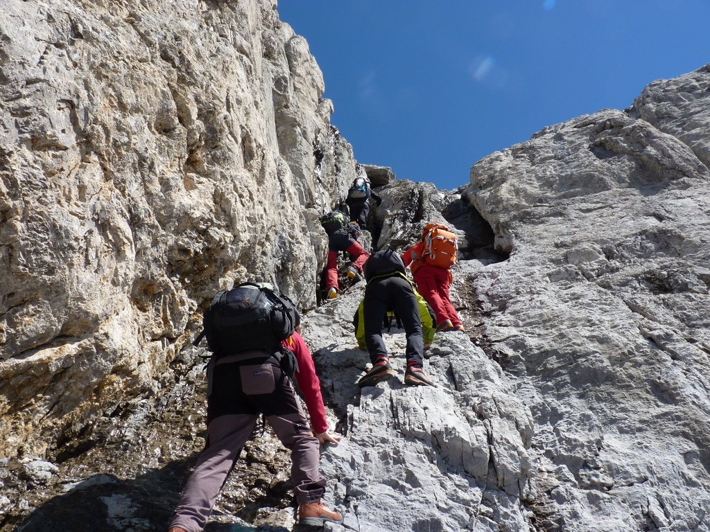 Tots en fila cap amunt.