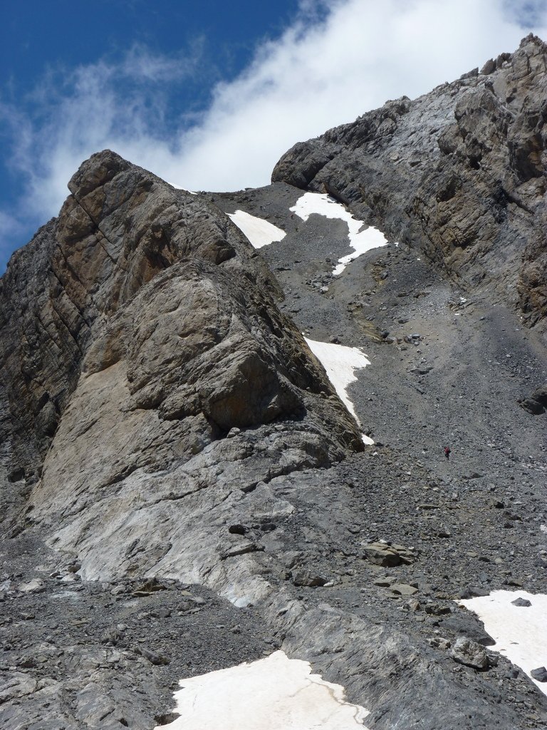 La tartera que va al coll del Cilindre.