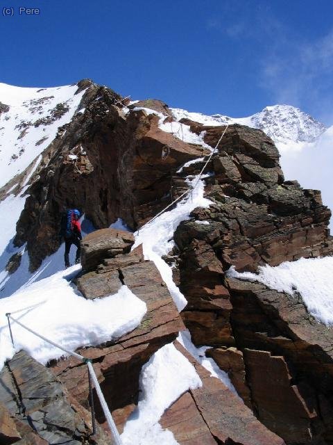 La cresta es for&ccedil;a divertida, amb pasos mixtes, xino-xano i cap amunt!.