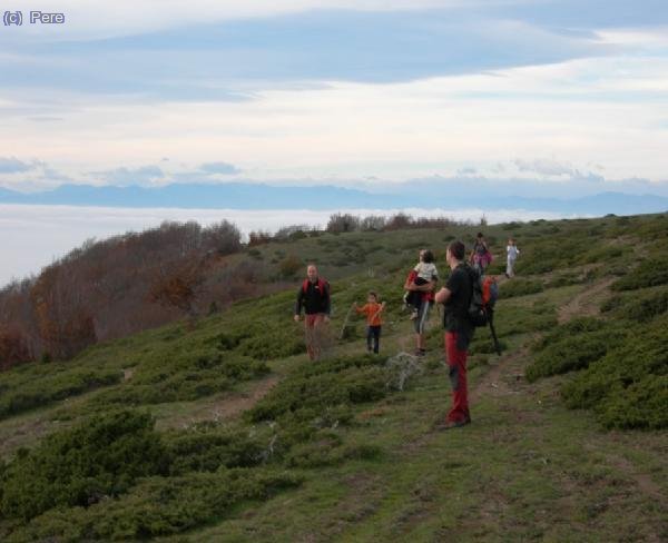 Tot l´equip de muntanyeres i portejadors...