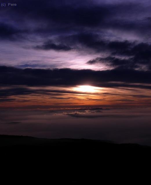 L´expedició es va quedar bocavadada davant l´espectacle de colors...