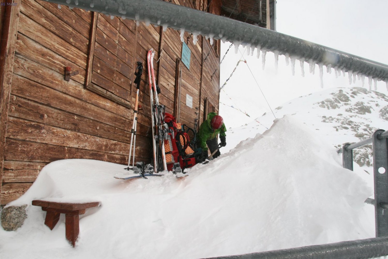 Podremos entrar?!?!? siiiiiii........ despu&eacute;s de darle un buen rato a la pala!!!