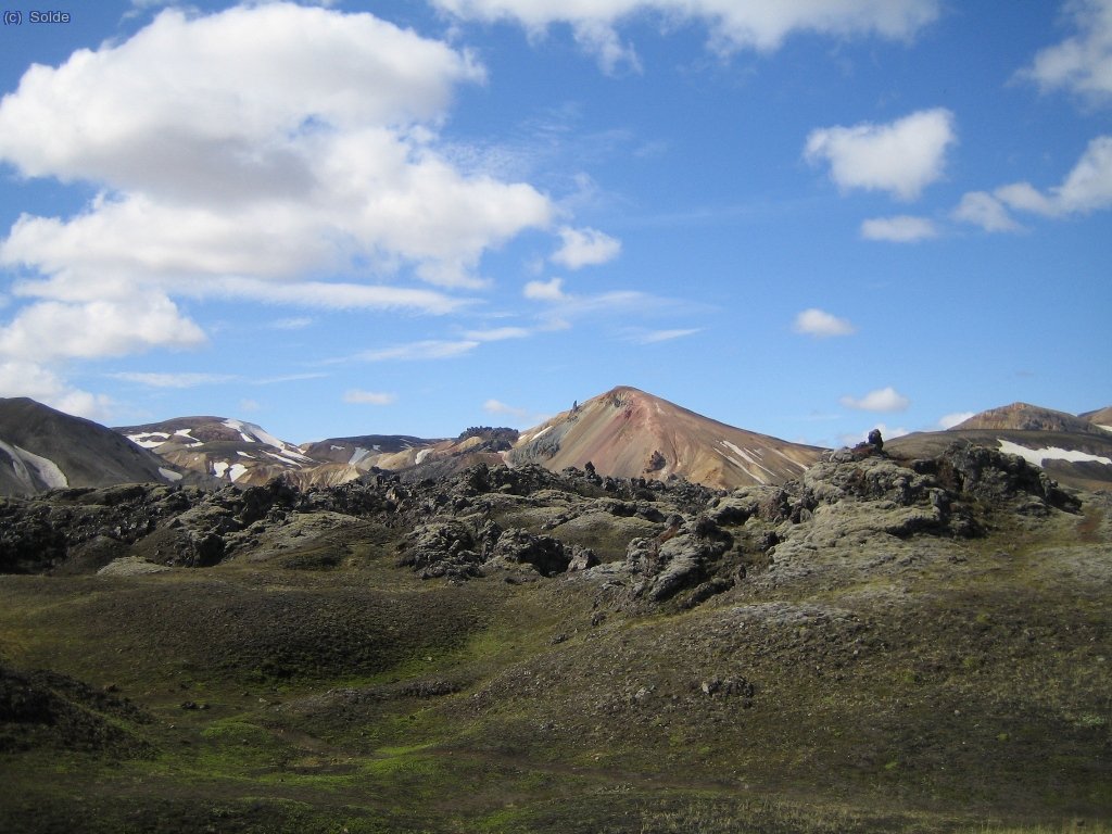 Primeres vistes del camp de lava