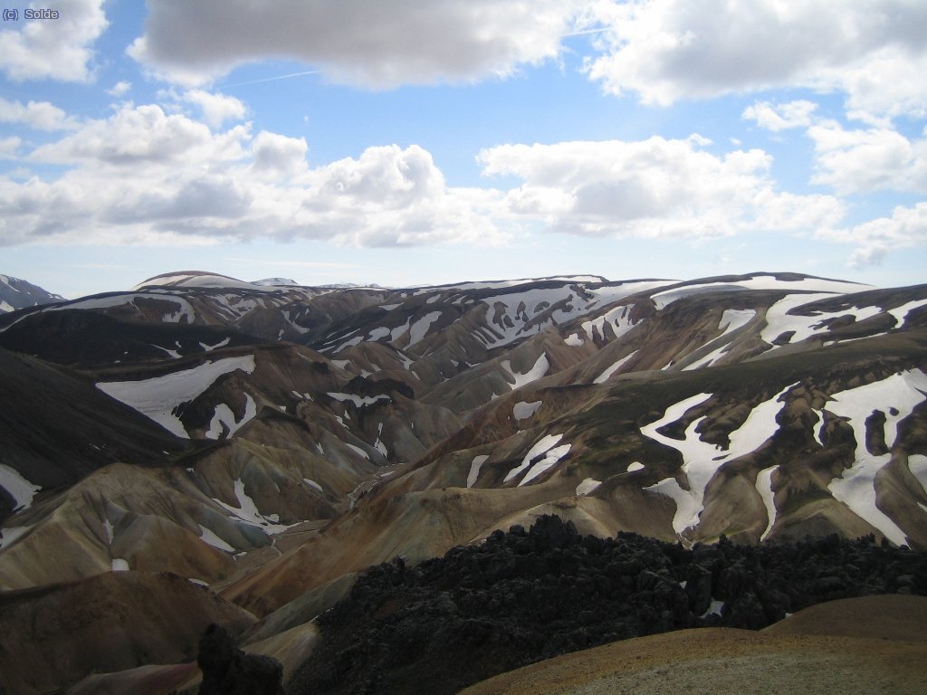 Muntanyes al voltant de Landmannalaugar