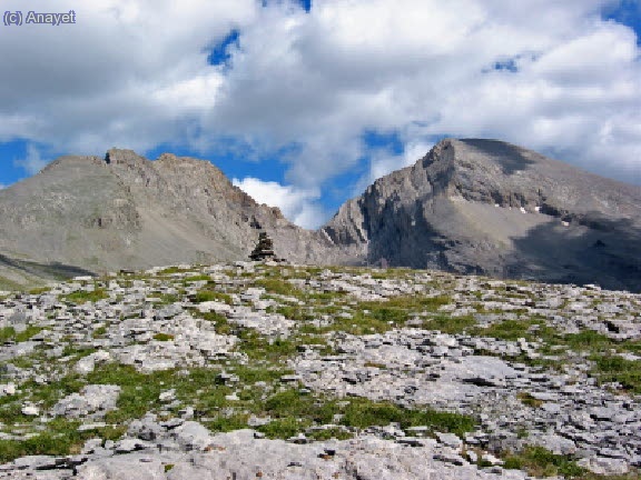 Pico Espouy, brecha de las Brujas y Cotiella