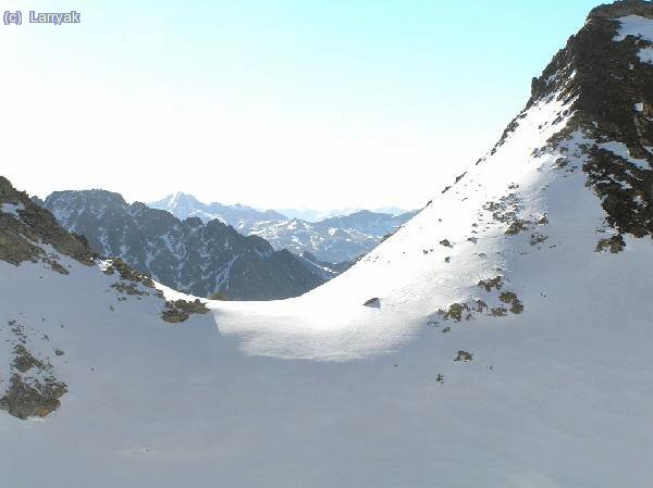 Sierra de Llardana des de la subida al Coll