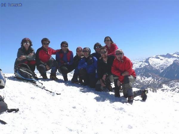 El Madteam en la cima