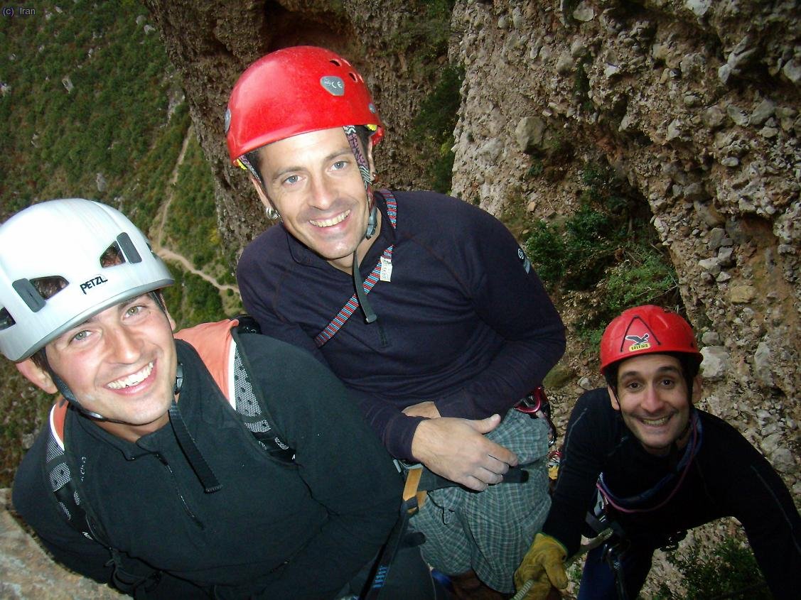 Jose, Eneko y el "miniyo" Ra&uacute;l