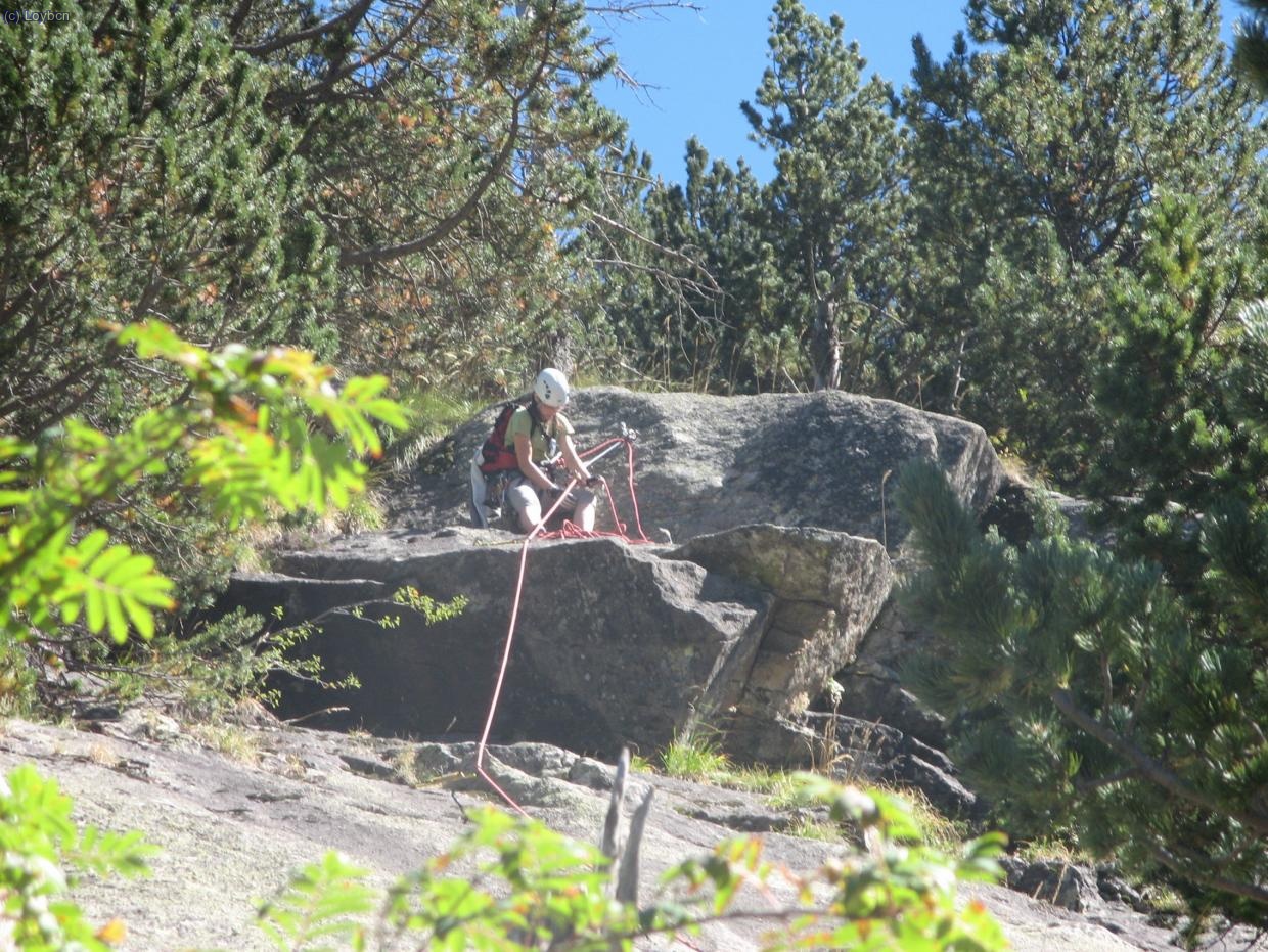 Asegurando a Gabi en el L4