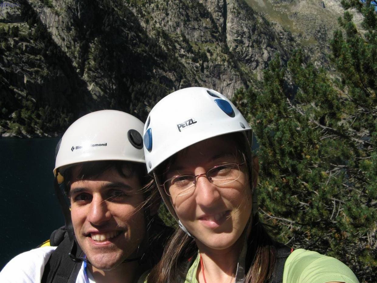 Brazo tieso al final de la via