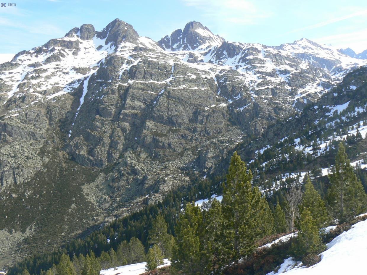 Pic Negre de Juclar y Pic d