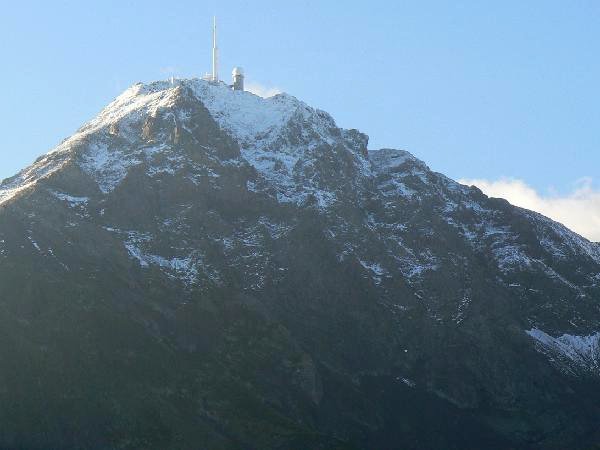 El pico ascendiendo al Col d&acute;Aouet
