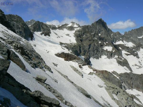 Picos Rabada y Navarro, Tusse de Remuñe y Crabioules