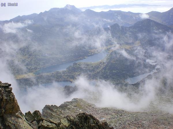 Lac D&acute;Aubert y Lac D&acute;Aumar.