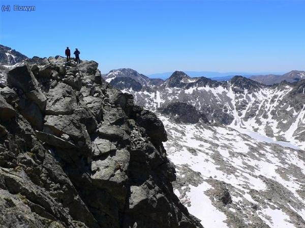 Albertf y Uturuncu en la cima del pico de Alba