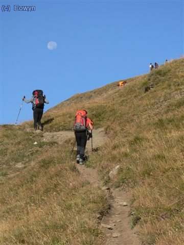 Comenzamos la ascensión a esta bellísima montaña