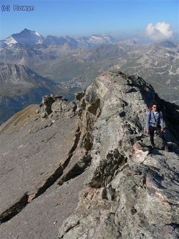 Pasamos por una crestecilla :P