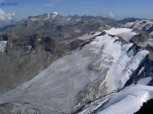 Gran Paradiso, Tresenta, Ciarforon, Becca de Monciair