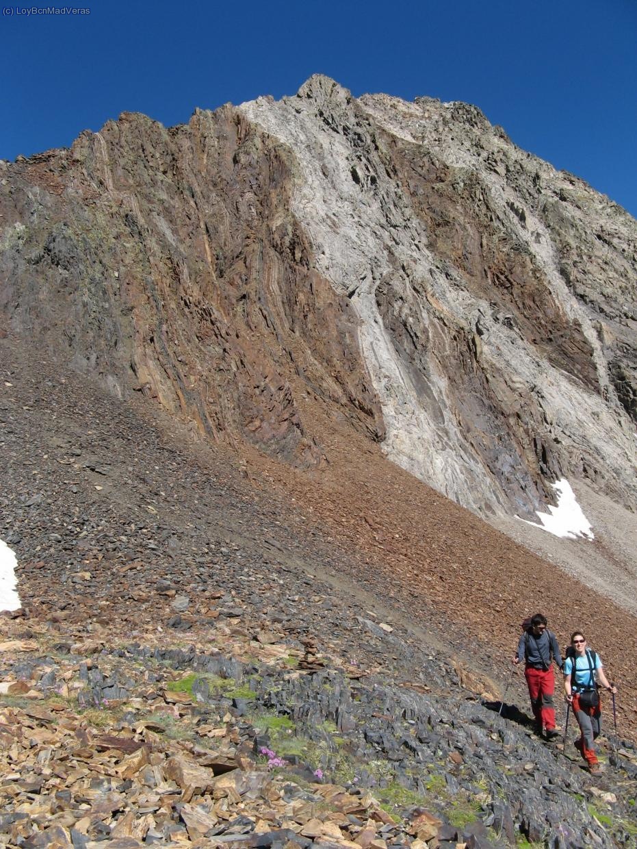 Subiendo hacia el collado