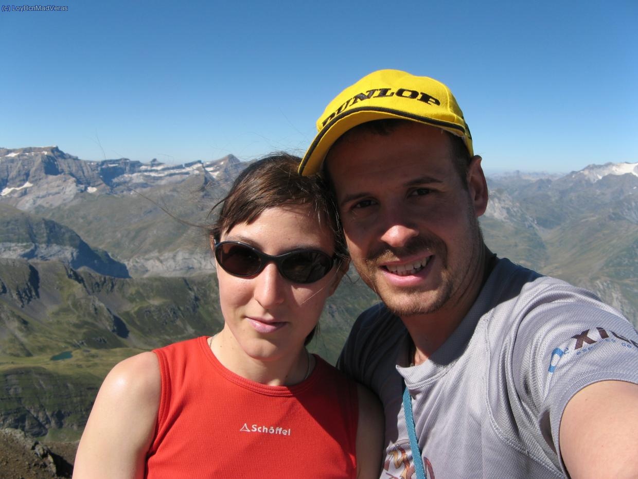 Nosotros en la cima del Maou