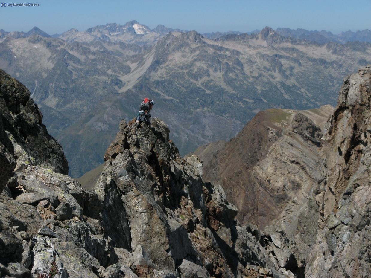 Loybcn crestando pasado el Badet